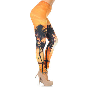 Offre Spéciale taille haute 100% coton Tye Dye Leggings pour femmes entraînement Scrunch bout à bout Fitness Scrunch butin cravate teinture Legging - Product Image 5