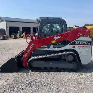 Takuchi รถตักดิน TL12V2ลื่นไถลรถตักตีนตะขาบพร้อมปั๊มพลังงานเครื่องยนต์ Kubota ปั๊มไฮดรอลิกส่วนประกอบแกนล้อ - Product Image 3