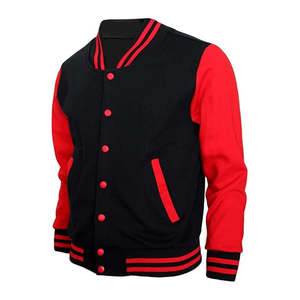 Blouson de baseball brodé sur mesure pour hommes Varsity Wool Bomber Coat College Letterman Streetwear Outerwear - Product Image 1