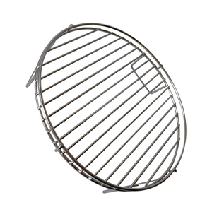 <span class=keywords><strong>Grille</strong></span> de refroidissement <span class=keywords><strong>ronde</strong></span> en acier inoxydable OEM pour la cuisson des aliments Soudage Accessoires de cuisine-<span class=keywords><strong>Grille</strong></span> carrée Casseroles Plateau Charbon de bois - Product Image 2