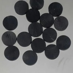 กระดุมเขาควายสีดำและสีขาวธรรมชาติ ประดับลูกปัด ดีไซน์เรียบง่าย รูปทรงกลม สำหรับเสื้อเชิ้ต แจ็คเก็ต และเสื้อโค้ท - Product Image 5