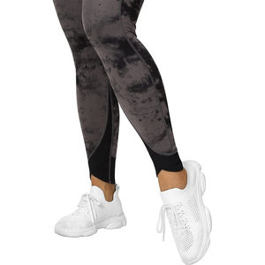 Pantalon de yoga athlétique à fleurs pour femmes taille haute haut Leggings de compression avec fermeture élastique Fitness Shapewear - Product Image 3