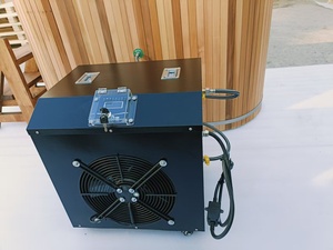 Vasca da Bagno Ghiacciata di Alta Qualità per Atleti, in Legno di Pino Termico Gurgle, per 1 Persona, con Refrigeratore per Immersione a Freddo, per Vasche Spa - Product Image 5