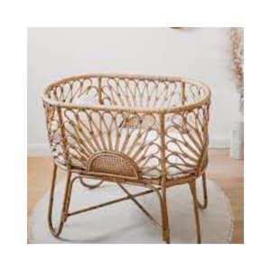 Jolis meubles et artisanat de 5 à 6m, chaise de berceau en rotin, canne brute, solide pour tenir bébé 99 données en or - Product Image 2