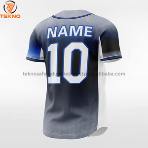 Camisetas de béisbol personalizadas al por mayor, ropa deportiva colorida de estilo informal con servicios OEM, camisetas de béisbol personalizadas por sublimación en oferta - Product Image 3
