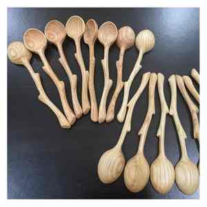 Juego de cocina de cuchara de madera de Vietnam hecho de material natural Utensilios ecológicos y seguros para revolver y servicio de alimentos - Product Image 2