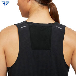 Débardeur de fitness sans manches pour hommes haute qualité 100% coton tricoté gilet de voyage en maille avec impression musculaire pour la gym et la course - Product Image 4
