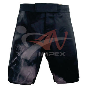 Short MMA personnalisé de haute qualité Sublimation de teinture complète Polyester durable Grappling BJJ Fight Shorts jiu jitsu kimono MMA court - Product Image 1