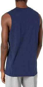 Summer Design Print Plain 100% Cotton Workout Tank Top Gym Muscle Tee Fitness Bodybuilding Sleeveless T Shirt for Men - Product Image 4