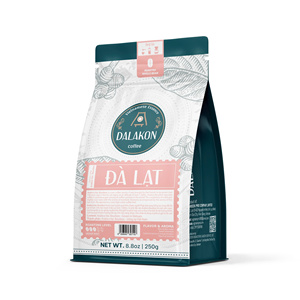 Mejor precio estilo italiano Espresso Mellow Taste 250g grano entero café Arábica medio adelgazante Dalakon Da Lat directo Vietnam - Product Image 2