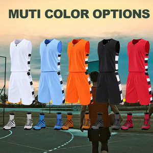 Vente en gros de maillots de basket-ball à logo personnalisé pas cher vêtements de basket-ball par sublimation uniformes respirants à séchage rapide pour hommes femmes enfants adultes - Product Image 2