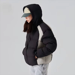 Venta al por mayor clásica chaqueta acolchada con capucha abrigo de invierno de alta calidad chaqueta acolchada de invierno para deportes al aire libre diseño Oem - Product Image 6