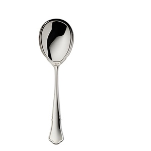 ช้อนรับประทานอาหารสแตนเลสมีด้ามจับสวยงามสำหรับร้านอาหารและร้านกาแฟ2024ใหม่ - Product Image 1