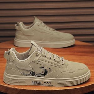 Zapatillas Deportivas Masculinas de Skateboarding, Zapatos de Lona con Suela de Goma Blanca, Estilo Chunky <span class=keywords><strong>Tn</strong></span> para Hombre - Product Image 4