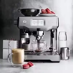 Machine à expresso électrique TOP BES880BSS avec écran tactile, système de brassage programmable, pour usage extérieur, domestique et hôtelier, version espagnole - Product Image 1