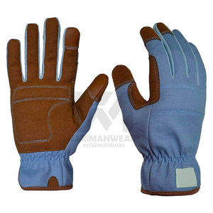 Guantes de Cuero Genuino para Hombre, Guantes de Invierno para Conducir, Compatibles con Pantalla Táctil, Forrados de Piel Cálida, Clásicos de Vestir, de Piel de Oveja, Cosidos a Mano - Product Image 1