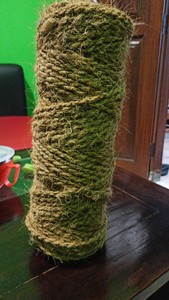 Vente en gros de corde en fibre de coco naturelle pas cher prix Matériau écologique en fibre de coco avec 200m de longueur - Product Image 4