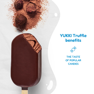 Glace à la crème au cacao TRUFFLE avec garniture au cacao aromatisée à la truffe et enrobée de glaçage au cacao Eskimo 65g, Vente en gros du fabricant - Product Image 3