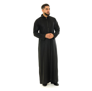 Shiny Custom Dyed Muslim <b>Men</b> Dress Islamic Clothing Al Haramain <b>Thobe</b> Moroccan <b>Thobe</b> <b>for</b> <b>Men</b> Wholesale Islamic Muslim Clothing - Product Image 3