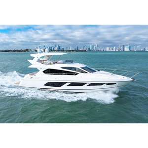 Yate de Vela de Lujo Sunseeker Manhattan 65 de 2016, Material del Casco de Fibra de Vidrio, Estilo Elegante para Navegación - Product Image 4