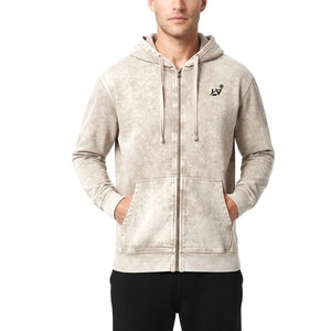 Sudadera con Capucha para Hombre, Estilo Acid Wash, con Cordón Ajustable, Manga Larga, Corte Regular, Cómoda, Informal, 100% Algodón, para Invierno - Product Image 1
