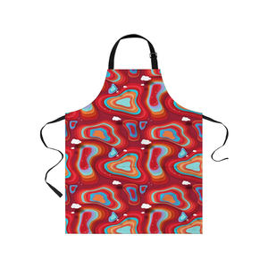 Diseño personalizado Unisex 100% Material de algodón Respetuoso con el medio ambiente Fácilmente lavable Cómodo delantal de cocina - Product Image 5