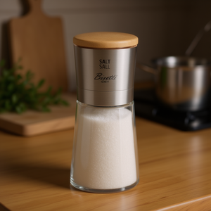 Molinillo de Sal Natural Bisetti LA SPEZIA de 13 cm, Modelo 6950S, para Sal Fina - Product Image 3