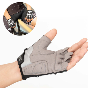 ถุงมือขี่จักรยานแบบสวมนิ้วสั้นถุงมือขี่จักรยานใส่ได้พอดีไม่ลื่น - Product Image 4