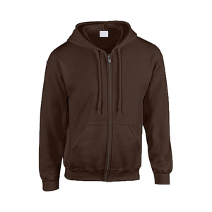 Meilleurs sweats à capuche zippés Sweat à capuche personnalisé en molleton de coton Sweats à capuche zippés surdimensionnés pour hommes - Product Image 2