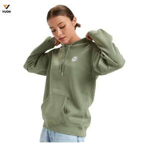 Vente en gros Tissu de haute qualité 320gsm-380gsm Sweat à capuche pour femme Impression décontractée Logo personnalisé Sweat à capuche - Product Image 2