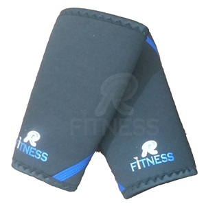 Genouillères en néoprène respirantes et élastiques avec logo personnalisé, boucle robuste, légères, pour la musculation, le powerlifting et le fitness - Product Image 2