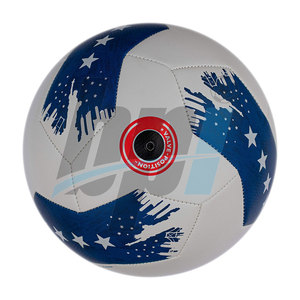 Ballon de football à technologie hybride, personnalisable avec impression et logos, meilleur prix, le plus vendu - Product Image 2