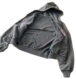 Top Trending totalmente personalizado nuevo sudaderas con capucha hombres sudaderas con capucha 2024 hombres ropa Casual último estilo Zip up sudaderas con capucha - Product Image 4