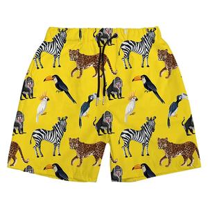 Ropa de playa holgada para hombre, traje de baño, pantalones cortos, secado rápido, transpirable, comodidad, cintura elástica, bolsillo con cremallera, estampado 3D para verano - Product Image 1