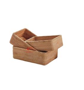 Material ratán artesanía frutas cesta organizador de almacenamiento 2024 productos de venta caliente Natural Cani - Product Image 2