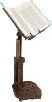 Support de livre réglable en bois sculpté Coran Bible Holder Pupitre Dictionnaire Cookbook Stand