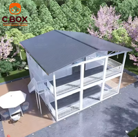 Maisons mobiles complètes à prix abordable, marque privée, conteneur de stockage démontable en kit