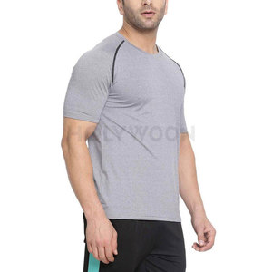 <b>Men</b> Slim Fit Lightweight Performance T-Shirt Knitted Fabric Quick Dry Breathable Sports & Gym Activewear - Product Image 4