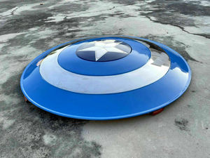 กัปตันอเมริกา Shield โลหะรุ่นลิมิเต็ด,อุปกรณ์ประกอบฉากป้องกันโลหะกัปตันคาร์เตอร์รุ่นลิมิเต็ดใหม่ - Product Image 4
