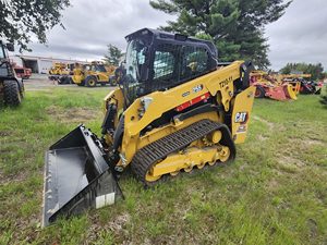 Chargeuse compacte sur chenilles CAT 255 d'occasion, prix d'usine, chargeuse compacte articulée CAT à vendre - Product Image 4