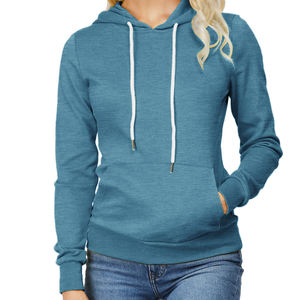 เสื้อฮู้ดสวมหัวแบบสวมหัวของผู้หญิงเสื้อฮู้ดเนื้อนุ่มป้องกันรอยยับป้องกันการเกิดรอยยับ - Product Image 1