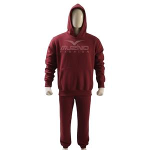 High Quality Custom Design Logo Regular Fit <b>Colour</b> <b>Block</b> Hooded & Jogger Tracksuit Two Pieces Set Streetwear Tracksuit for Men - Product Image 4