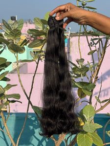 Paquet de cheveux humains indiens ondulés profonds de 26 pouces, extensions de cheveux humains 100%, vendeurs de cheveux bruts, cheveux indiens vierges ondulés naturels - Product Image 6