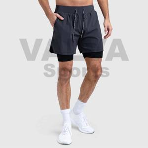Shorts de course pour hommes Bodybuilding Muscle Training Sportswear Exercise Gym Shorts pour hommes en tissu de haute qualité - Product Image 4