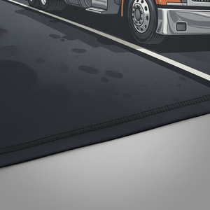 Camionneur pour hommes pour chemise | Vêtements de travail de conducteur de camion semi | Uniforme d'impression personnalisée | Coton Polyester | Logo de couleurs personnalisées | USA Road - Product Image 6