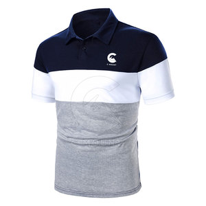 Camiseta Polo ligera de color personalizado para hombre, ropa de verano para adultos con tela de punto de patrón sólido ecológico - Product Image 3