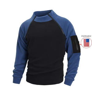 Veste en polaire 100% polyester pour homme, nouveaux styles, logo personnalisé, vente - Product Image 3