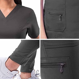 La mejor calidad, médicos y enfermeras, conjuntos de uniformes de enfermería para mujer, traje de Hospital de exfoliación médica - Product Image 5