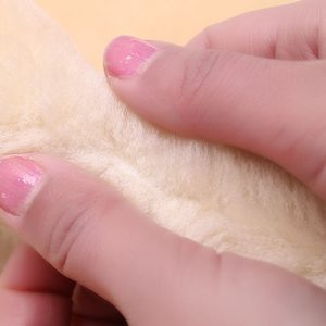 หนังแกะหนังเทียมหนังแกะธรรมชาติเสื้อผ้าแฟชั่นแบบนุ่มสีตามสั่ง - Product Image 4