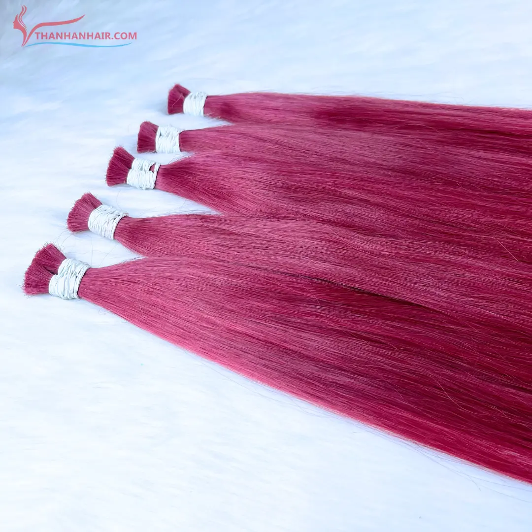 Color Natural Straight Vietnamese Hair Bundles Bulk Hair Extensions 100% Human Hair With The Best Price List Ready for Christmas